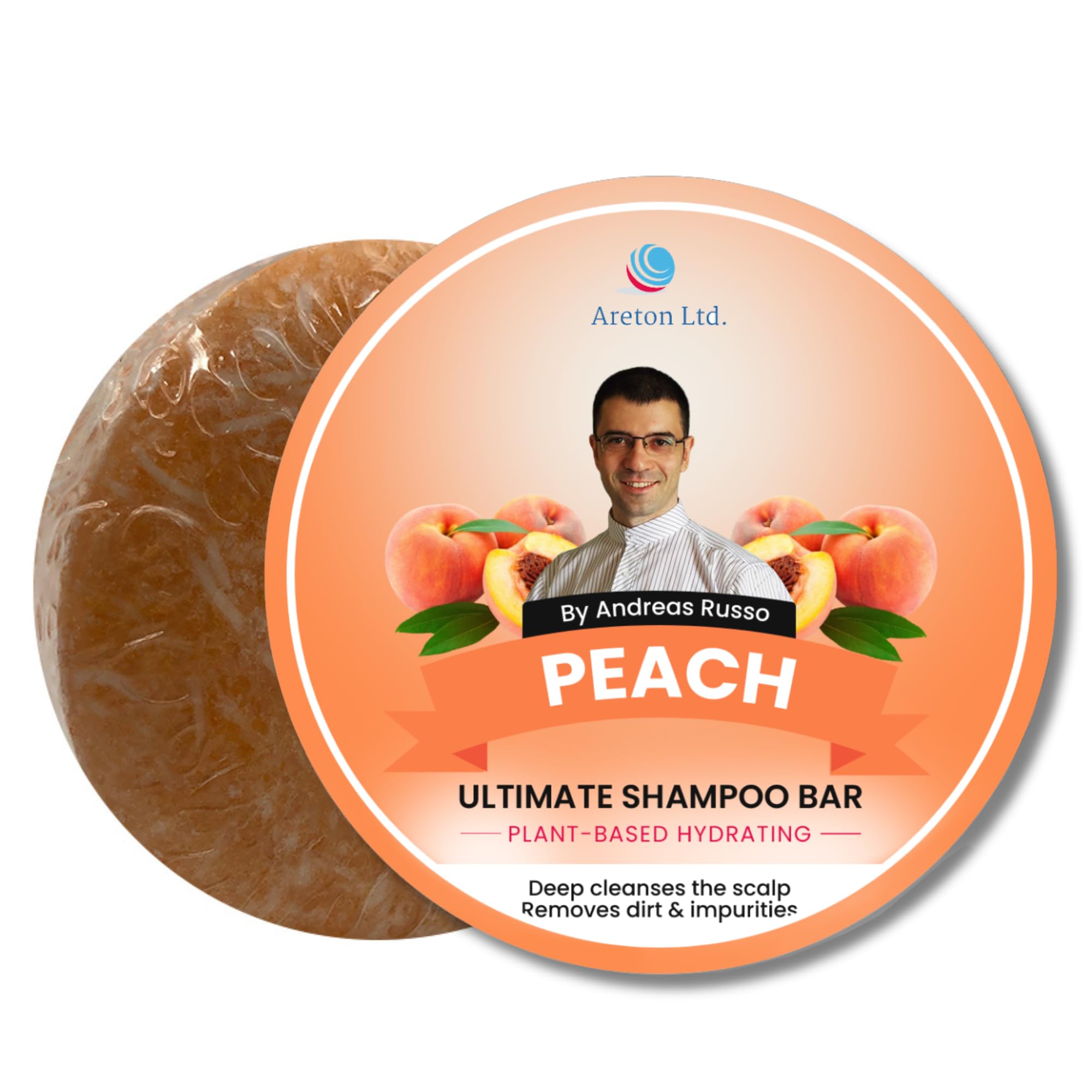 Areton HandMade Solid Shampoo Bar, Natural Shampoo Bar and conditioner for Dry Hair Hair Nourishment