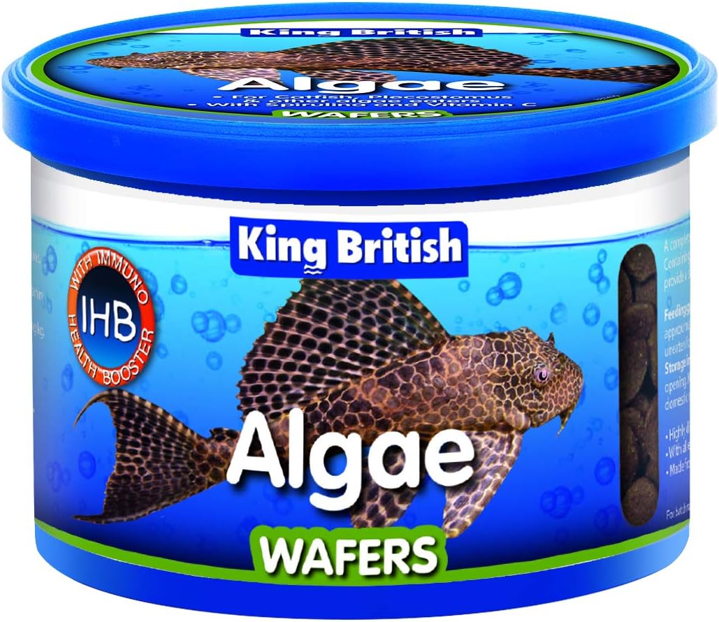 King British Algae Wafers 200 g Pet Supplies