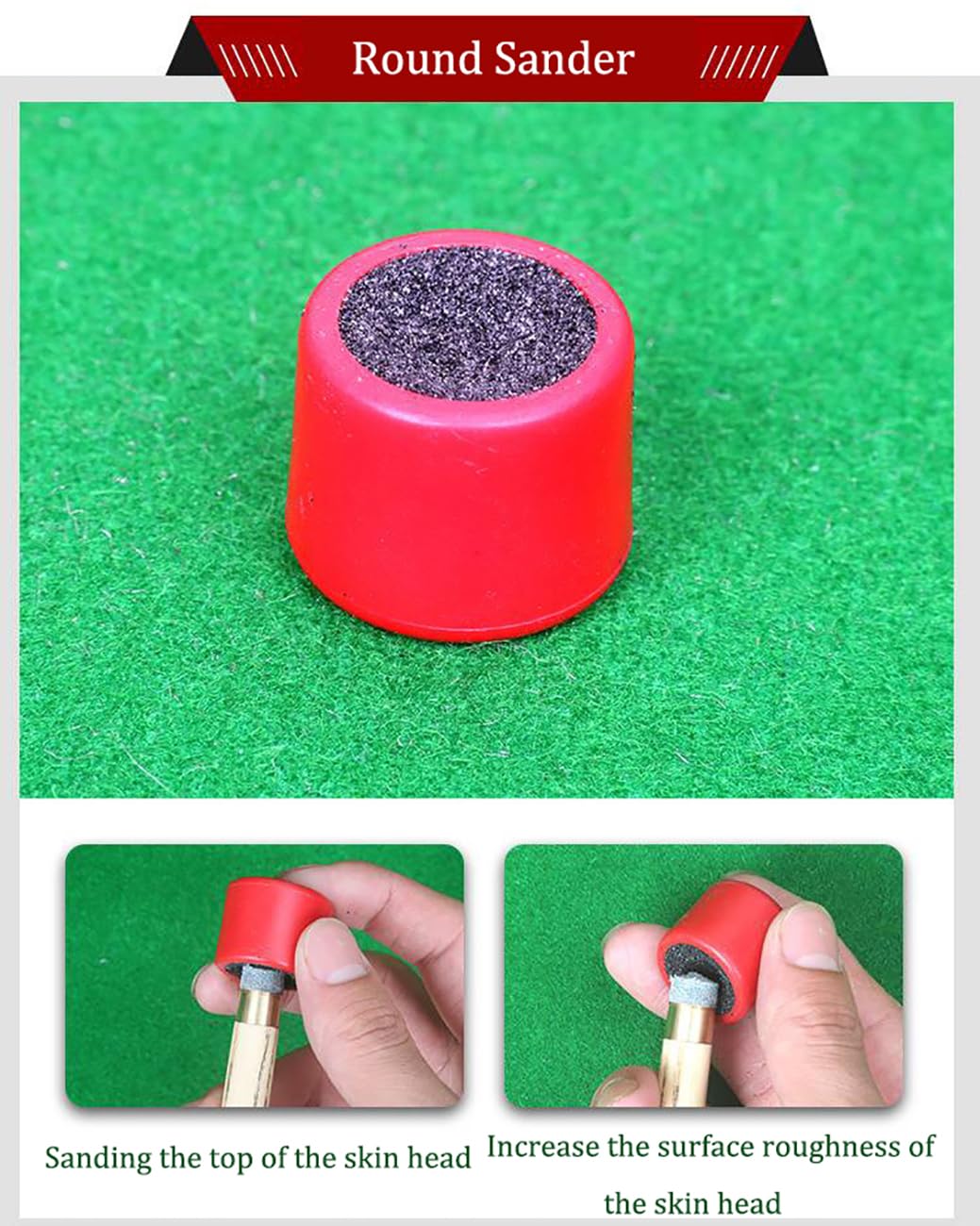 Accessorio Per Stecca Da Biliardo - Utensile 3-in-1 Per Manutenzione Puntale - Foto 8