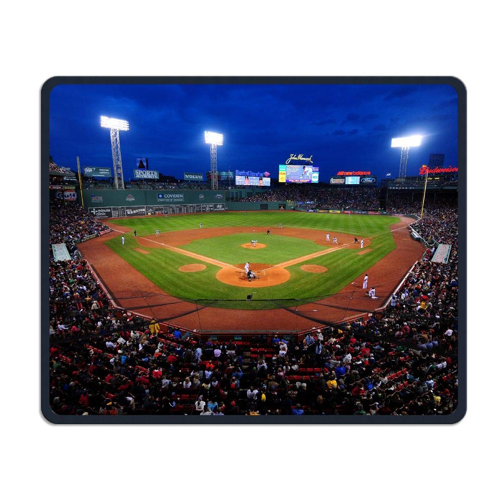Fenway Ballpark Office Rectangle Non-Slip Rubber Mouse Pad Comfortable Gaming Mouse Pad for Laptop Displays Tablet Keyboard