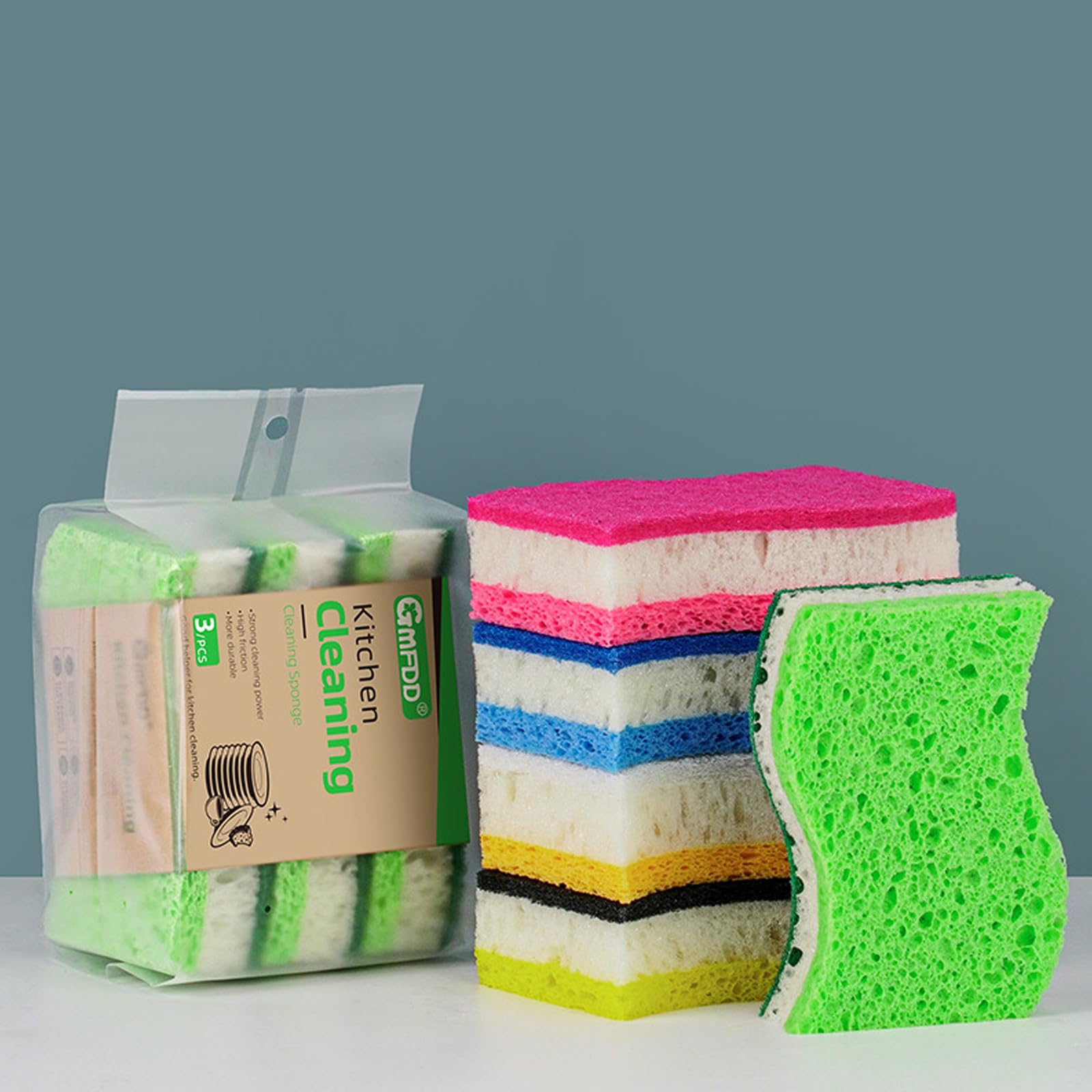 GoodOmen Wire Dishwashing Rags for Wet and Dry Non-Scratch Steel Wool Scrubber