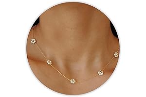 Daisy Pearl Necklace - A Timeless Symbol of Elegance and Charm