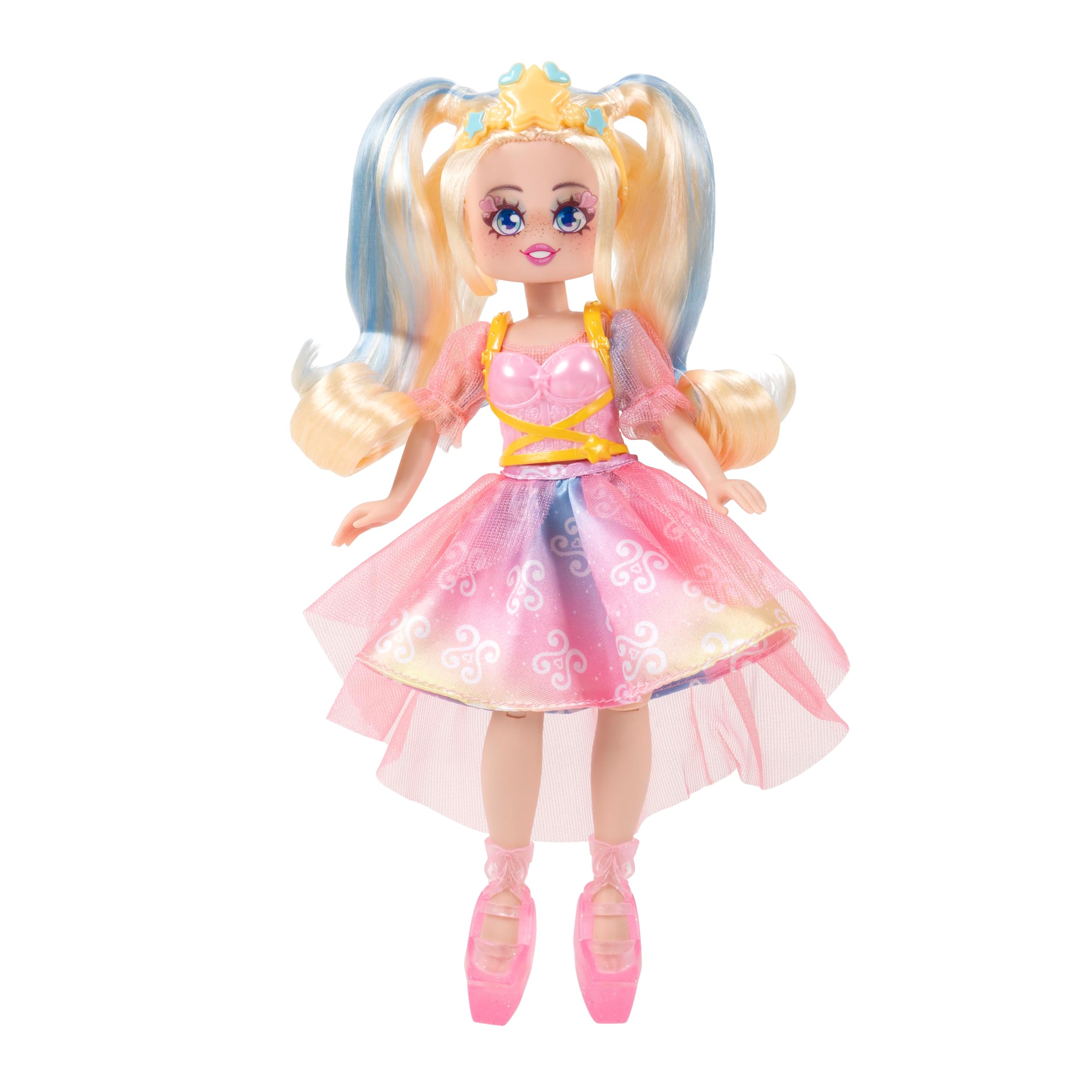 Royale High 9” Fashion Doll - Raynebow The Light Fairy, Series 2 - Fairy Journal, Comb, and Virtual Item Code Included - Ages 5+