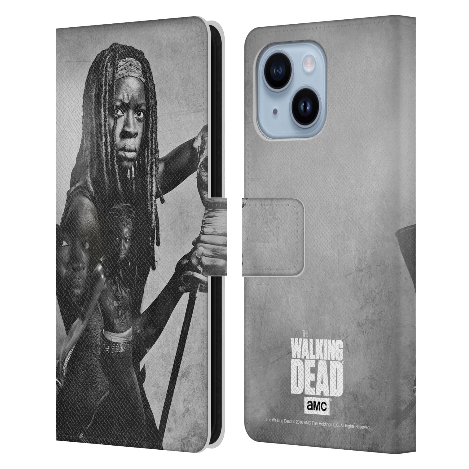 Étui The Walking Dead Michonne pour iPhone 14 Plus évitant les rayures - 7