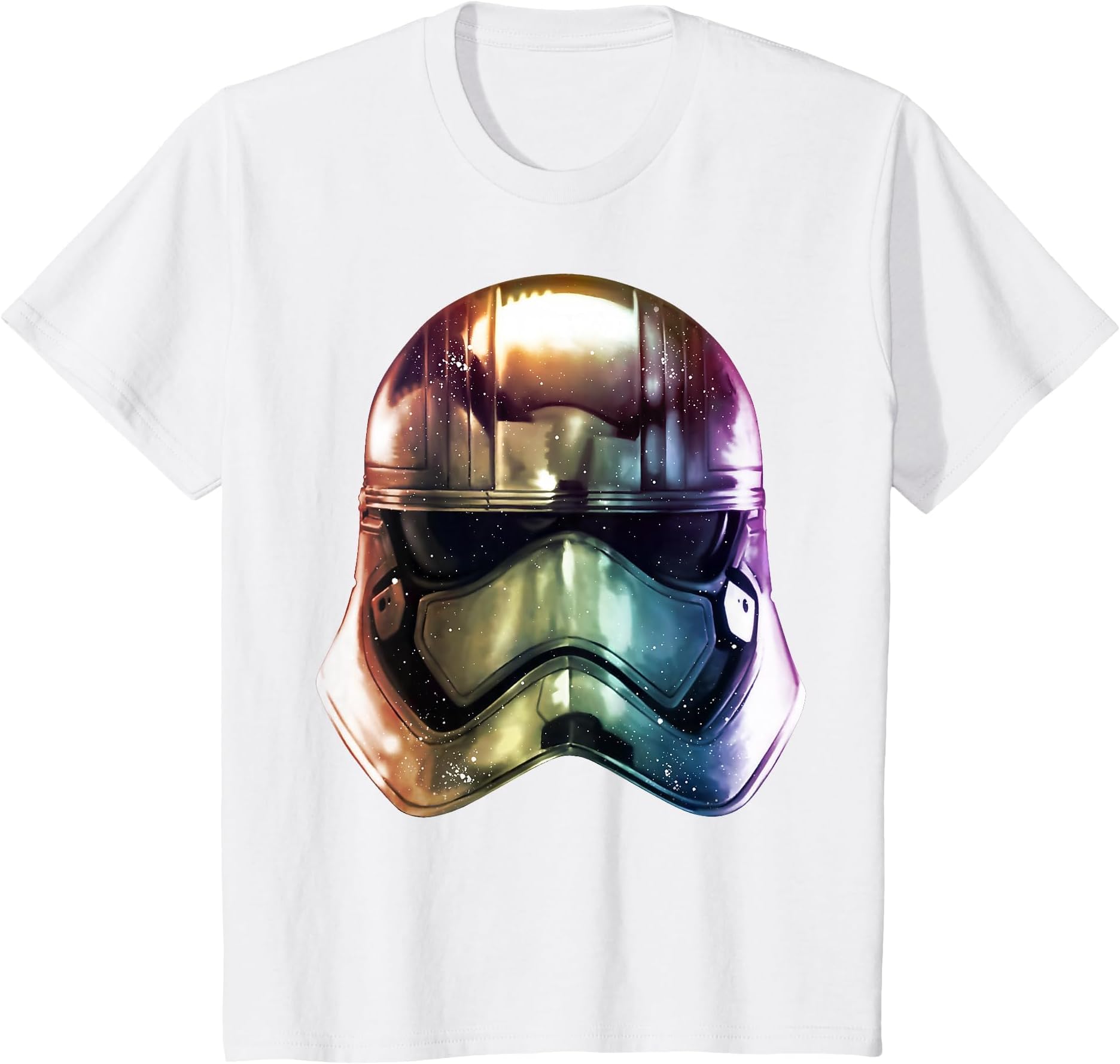 The Force Awakens Captain Phasma Helmet Gradient T-Shirt
