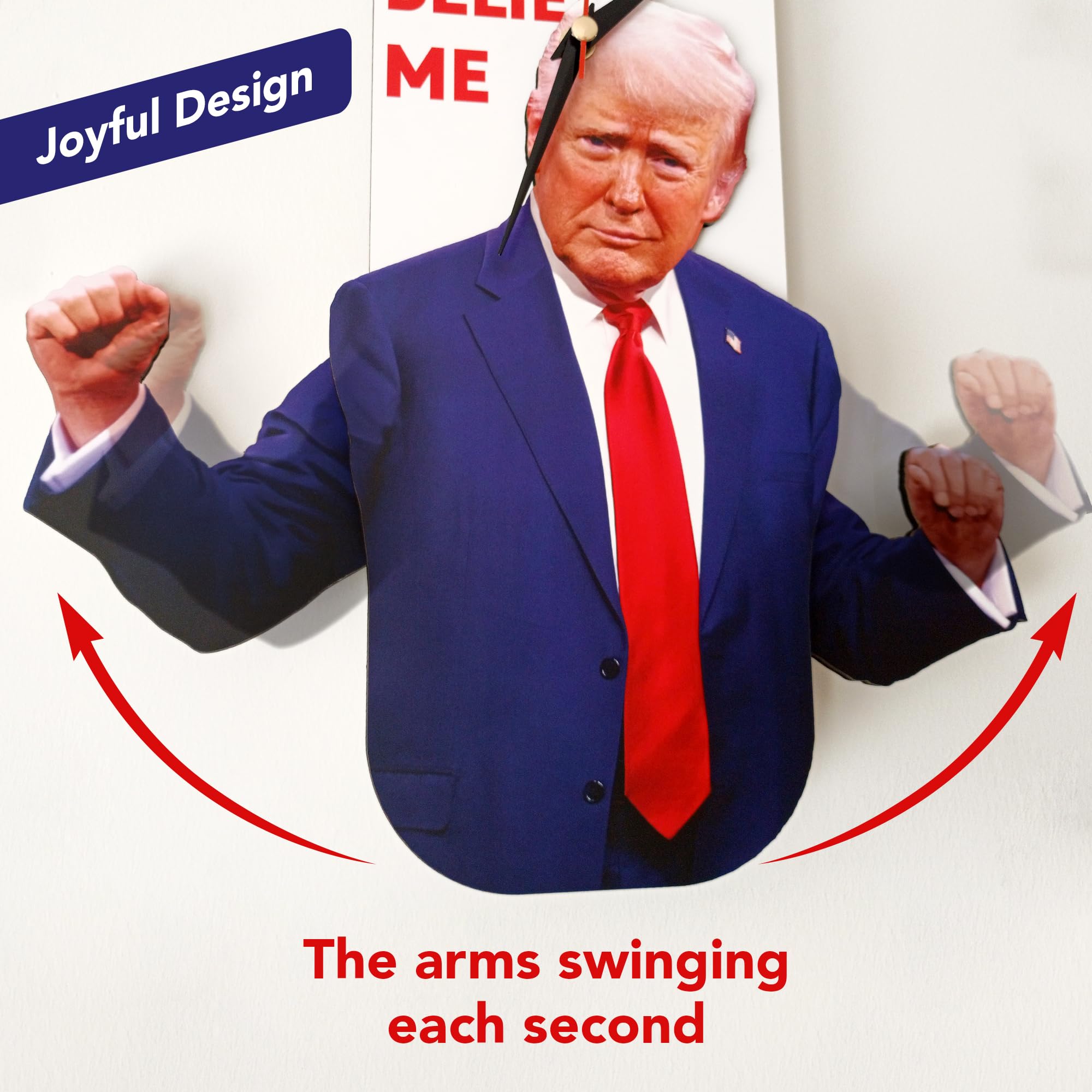 Amazon.com: Trend Tick Donald Trump Wall Clock, Funny Dancing