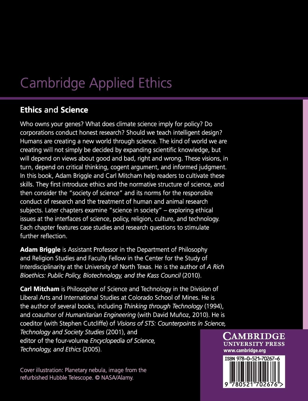 Ethics and Science: An Introduction