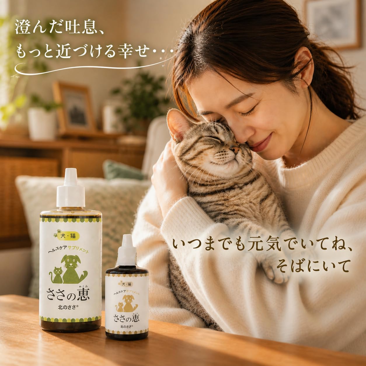 Amazon | ペット用熊笹エキス「ささの恵」(100g×1本) 健康食品 犬 猫
