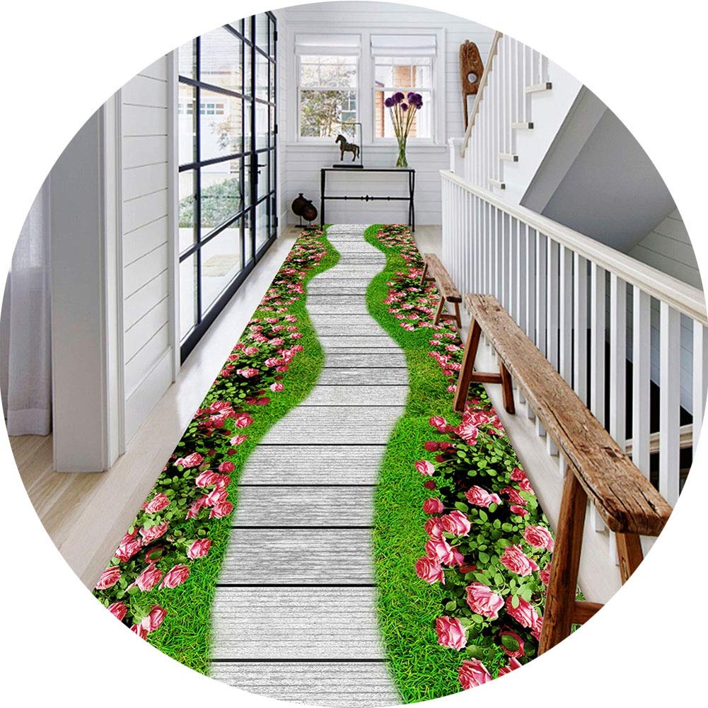 Tapis coupable de 5mm d'épaisseur résistant à l'usure pour couloirs et allées de maison