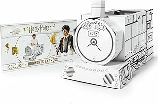 Hunter Price Cartón 3D para colorear Harry Potter, color en Hogwarts Express Train (Mini Express Train), color blanco