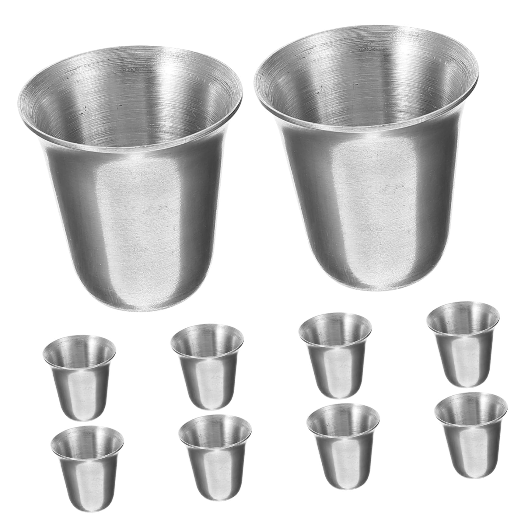 Cabilock 40 Piezas Cáliz Comunión Taza Cócteles Taza Religiosa Tazas De Beber Comuniones Portátiles Taza De Metal Taza Religiosa Taza De Iglesia Comuniones Taza Para Iglesia Plata Acero