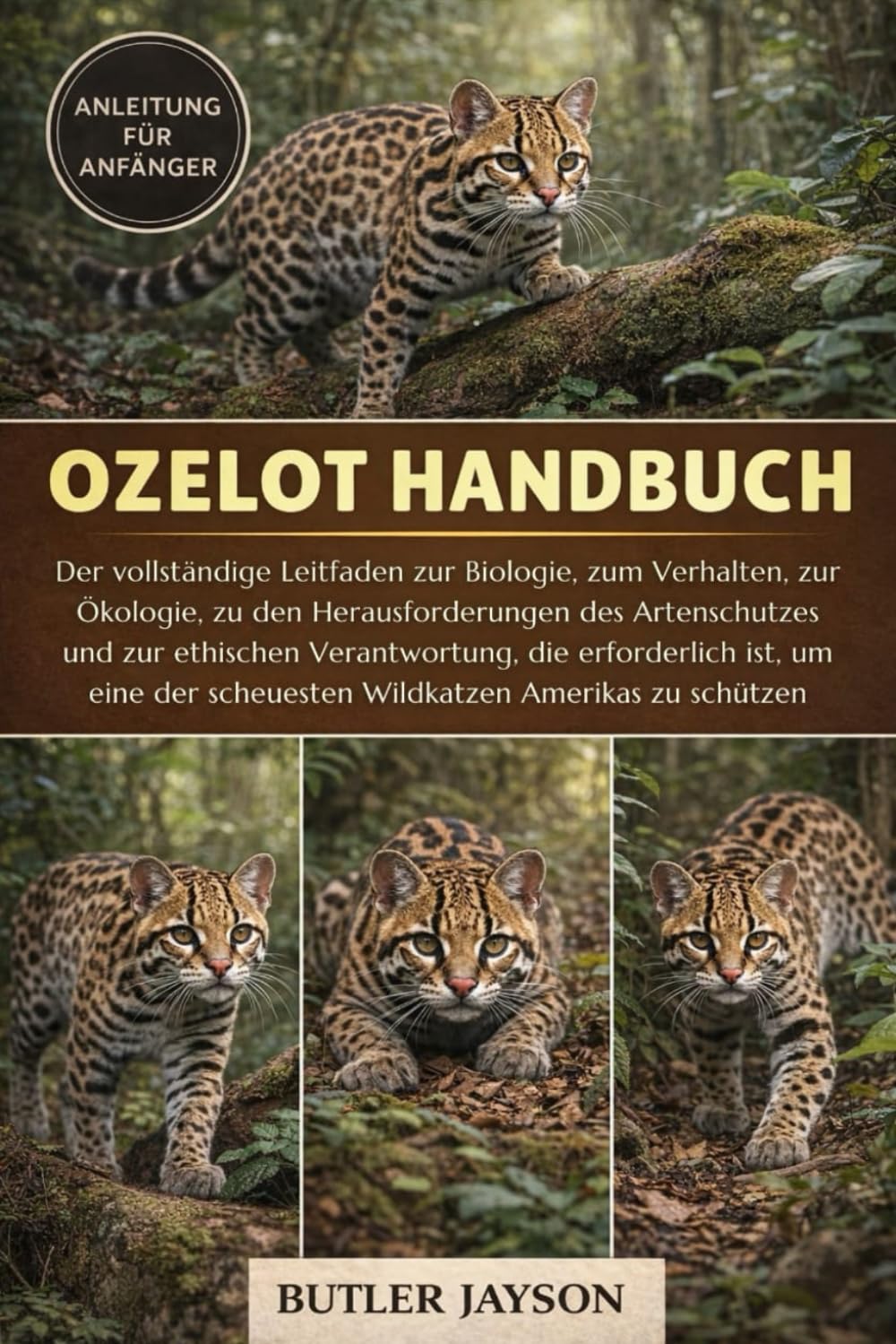 OZELOT HANDBUCH: Der vollständige Leitfaden zur Biologie, zum Verhalten, zur Ökologie, zu den Herausforderungen des Artenschutzes und zur ethischen ... scheuesten Wildkatzen Amerikas zu schützen