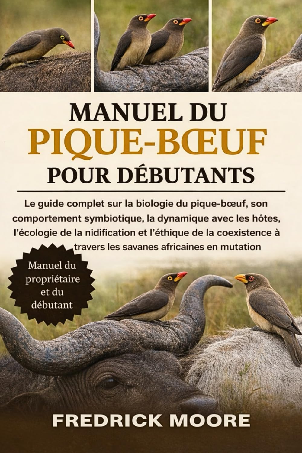 MANUEL DU PIQUE-BŒUF POUR DÉBUTANTS: Le guide complet sur la biologie du pique-bœuf, son comportement symbiotique, la dynamique avec les hôtes, ... africaines en mutation (French Edition)