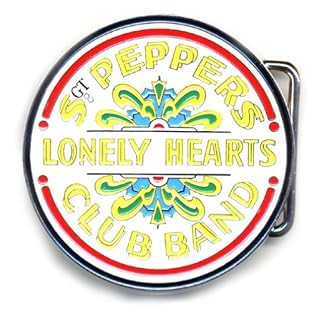 The Beatles Boucle De Ceinture Sgt Peppers Lonely Hearts Drum Nouveau Officiel Size One Size - Les Beatles, Paul McCartney, John Lennon, RIngo Starr, George Harrison