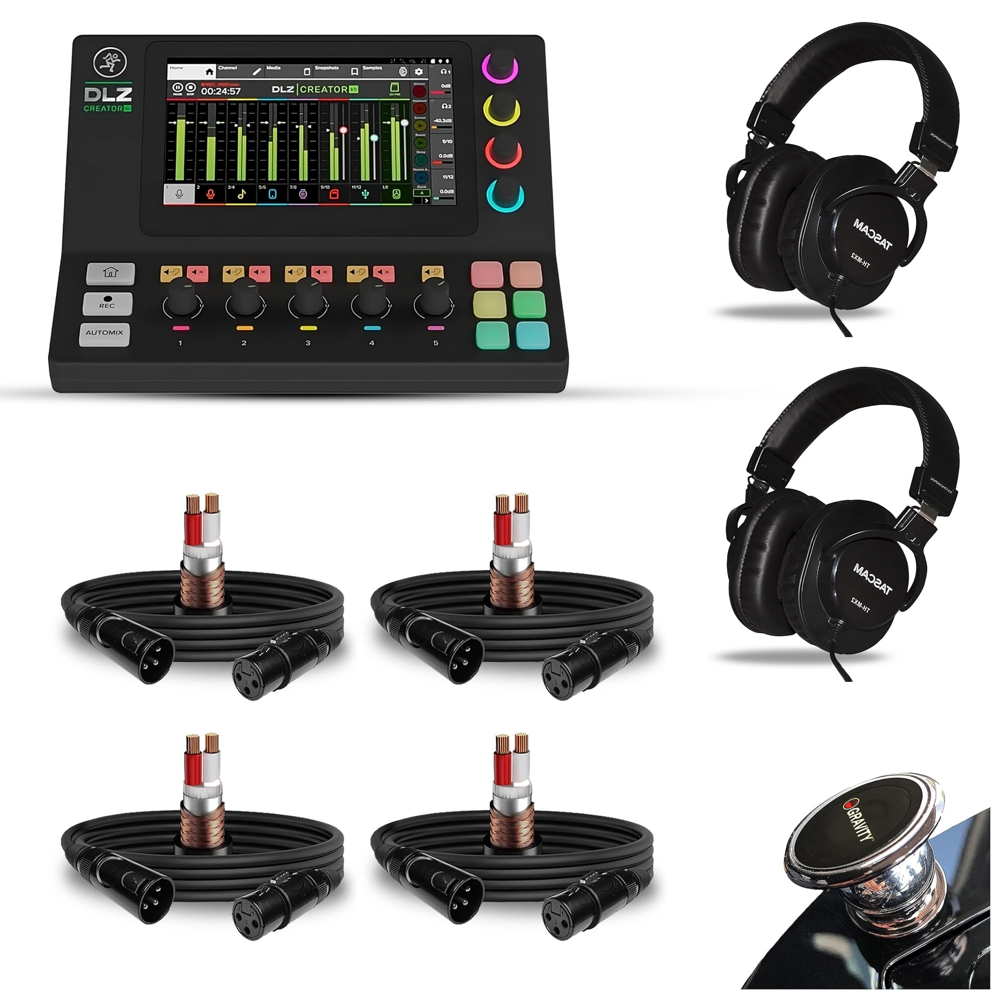 Amazon.com: Mackie DLZ Creator XS Compact 6-channel Digital