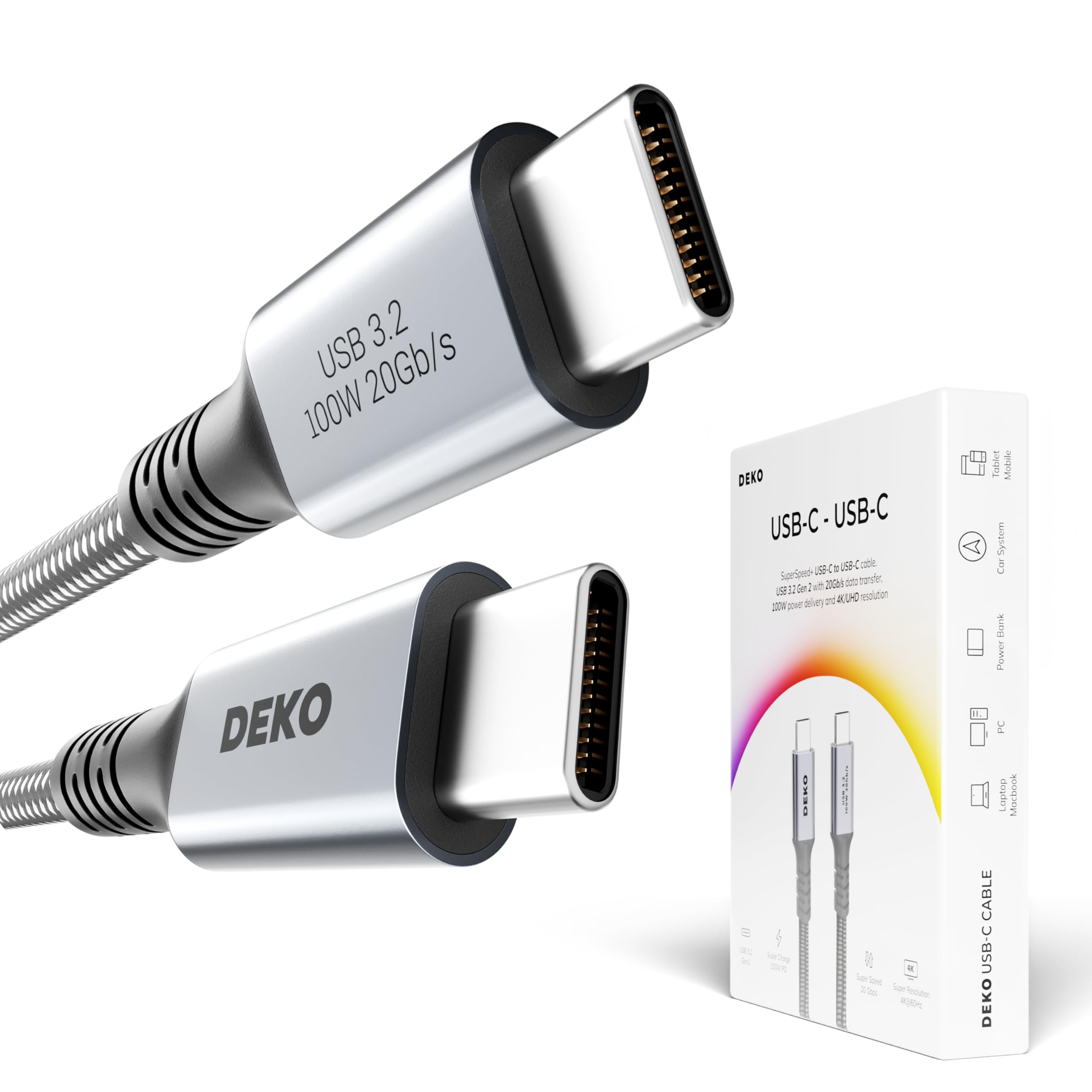 Cavo Ottico Corning Thunderbolt 3 USB-C Maschio-maschio, 5 Metri, 40 Gb/s