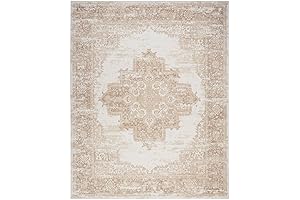 Nourison Grafix Traditional Ivory Beige 8x10 Area Rug - A Cozy Haven...