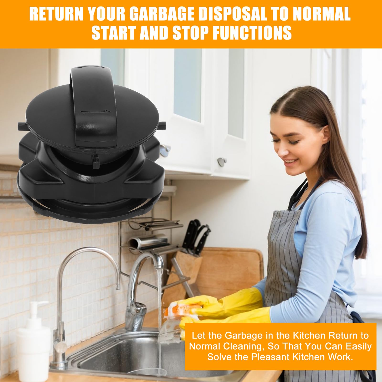 Sink Stopper Kitchen Drain InSinkErator Garbage Disposal Stopper