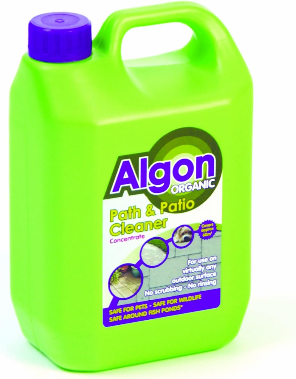 Algon Organic Path and Patio Cleaner Concentrate 2.5l : Amazon.co.uk ...