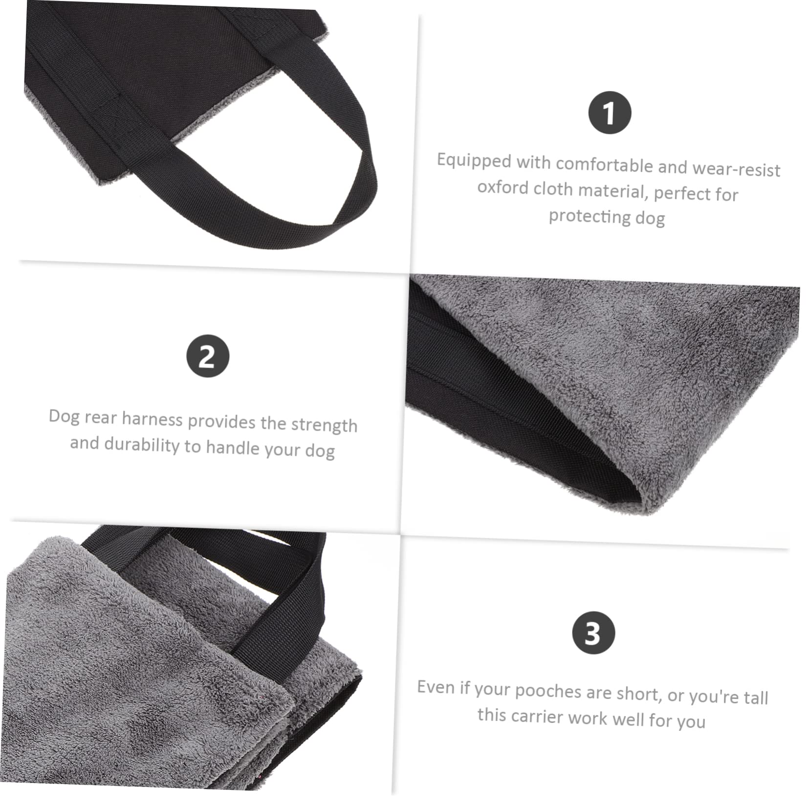 BESPORTBLE Dog Assist Sling Pet Injury Sling Outdoor Dog Sling Injured Dog Sling Pet Injury Recovery Supplies