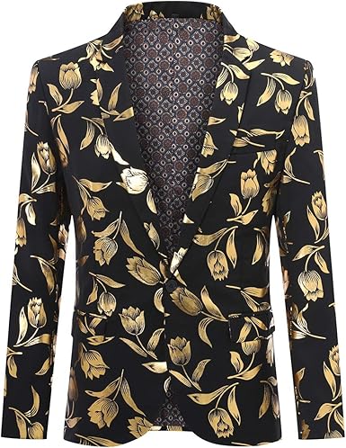 amazon gold blazer