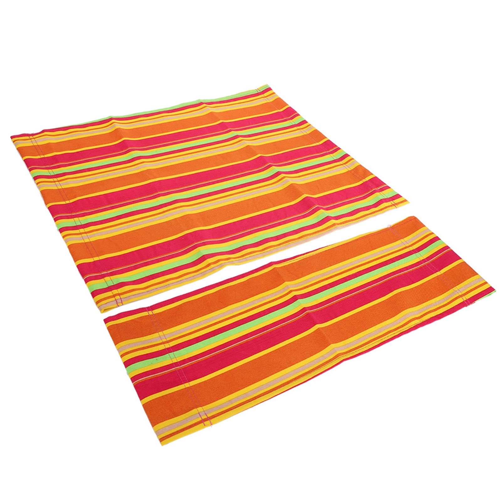 Set di Panni di Ricambio per Sedile in Tela per Sedia da Regista, Durevole, Confortevole, Dimensioni Multiple, Materiale di Alta qualità, Facile da Pulire (Colorato)