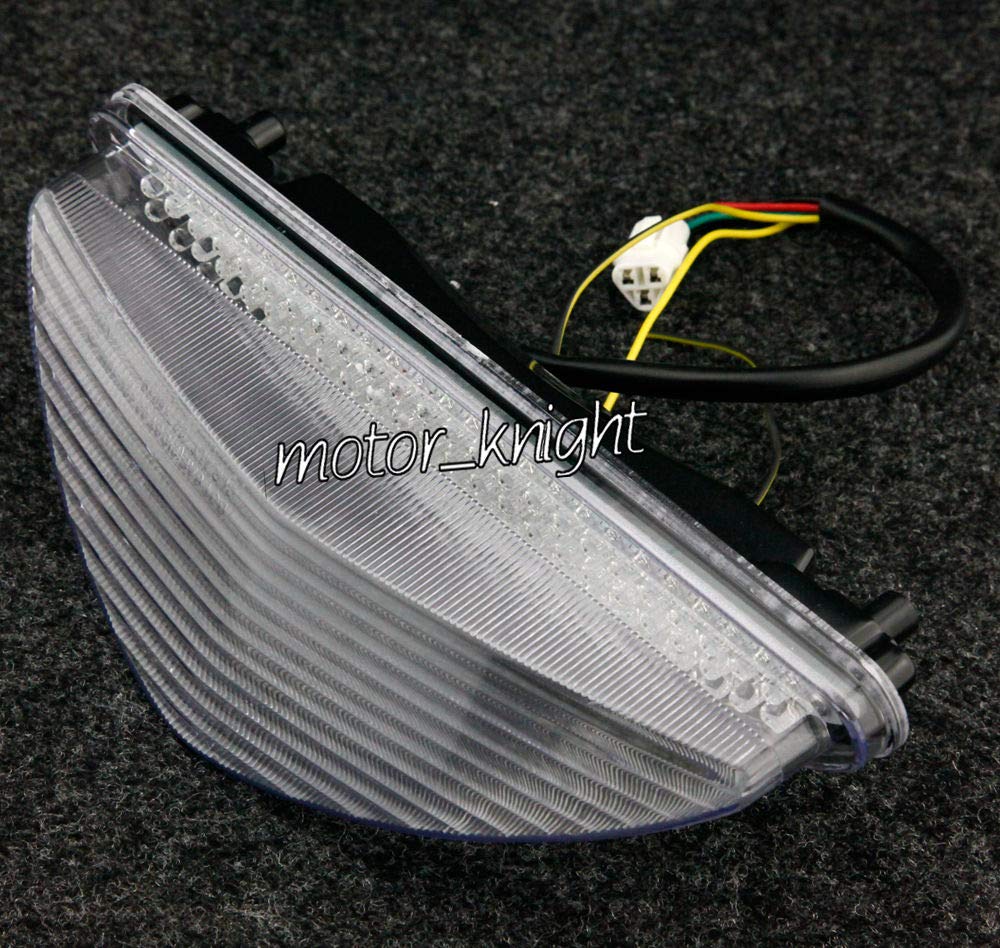 FidgetGear Integrated Tail Light for Yamaha Raider 2008 2009 2010 Clear