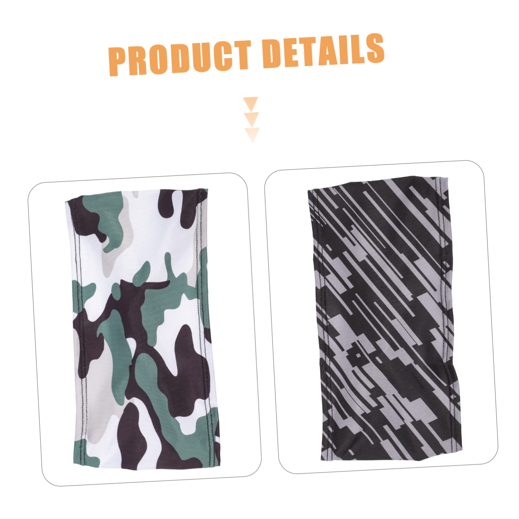 BESPORTBLE 4 Set Fascia Per Il Sudore Bandana Bandane Bande Elastiche Headband Sport Della Fascia Fasce Da Donna Fascia Da Uomo Fasce Per Da Uomo Fasce Elastiche Poliestere 4 Pezzi*4