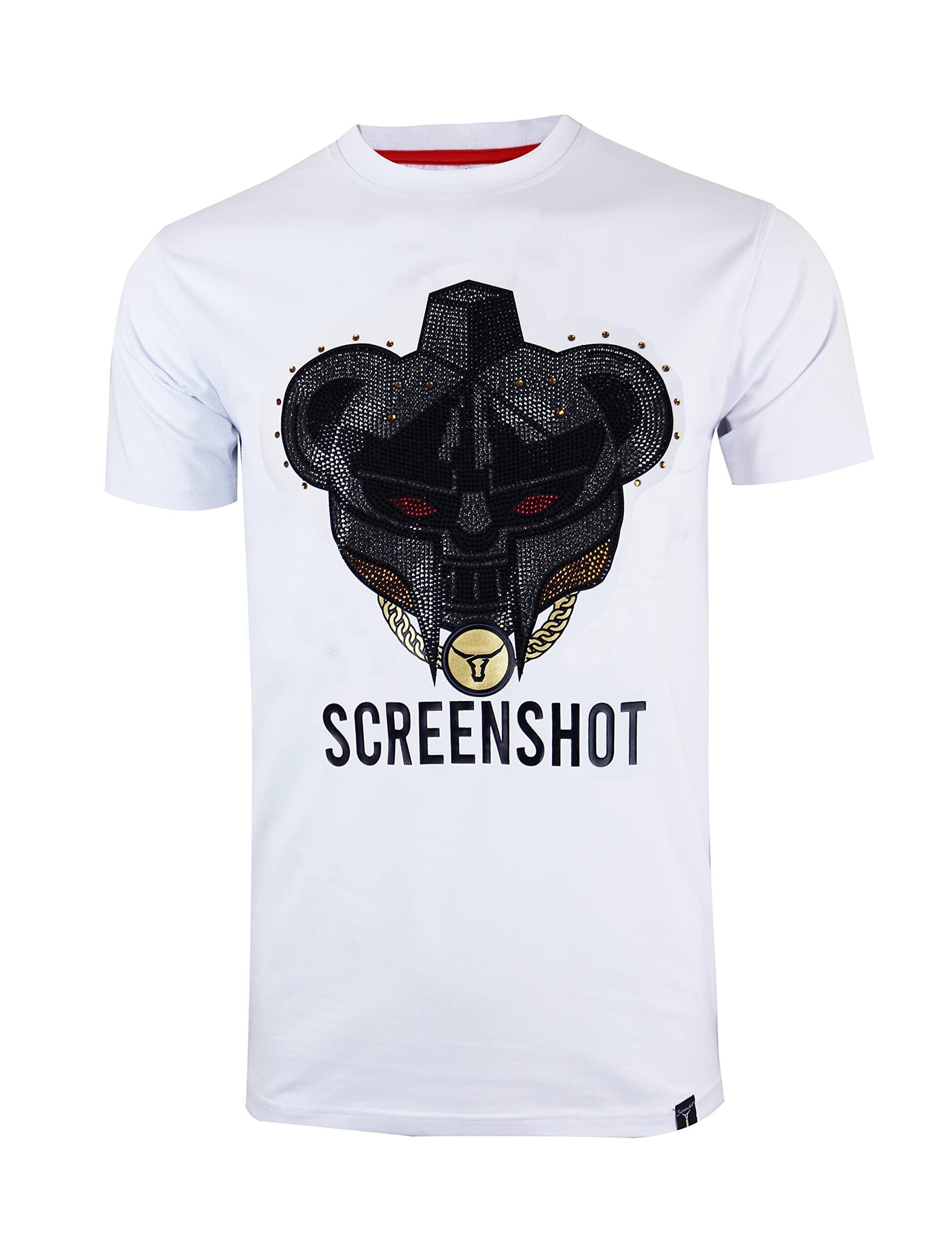 SCREENSHOT-2202-SS-2 Mens Stylish Double Layer Patch Embroidery High Density Gel Premium Quality Tee