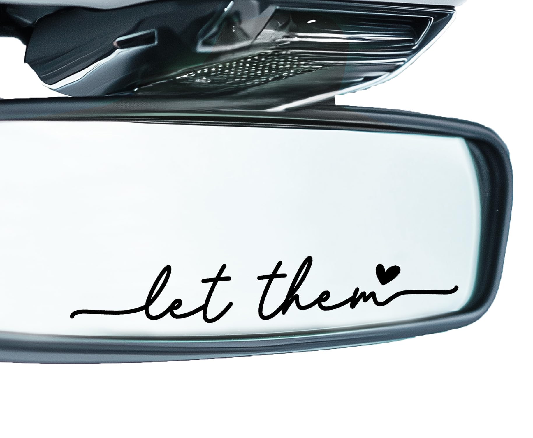 3 x Car Rear Mirror Vinyl Decal Stickers Water Bottle Decor Cute Laptop Sticker Aesthetic Tumbler Positive Affirmation Decal Car Rearview for Women