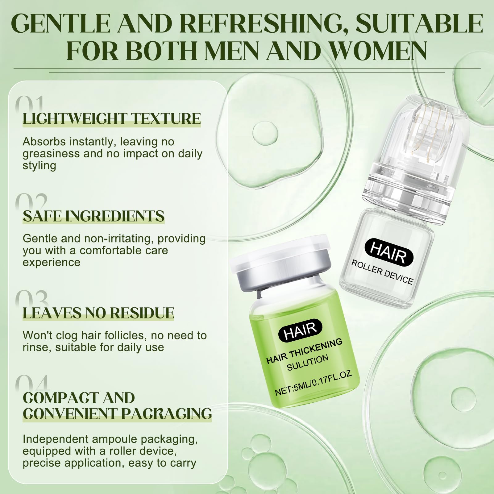 Alphainfuse Hair Regrowth System, Alpha Infuse, Repousse Cheveux Micro Infusion system, Système de Repousse des Cheveux, Densifie et Renforce les cheveux dès la Racine (5 ml x 6)