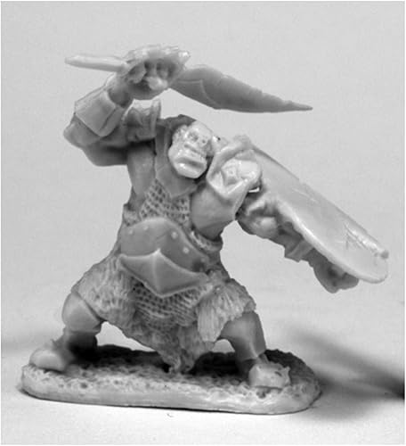 Reaper Miniatures 77432 Orc Slicer, Bones Miniature