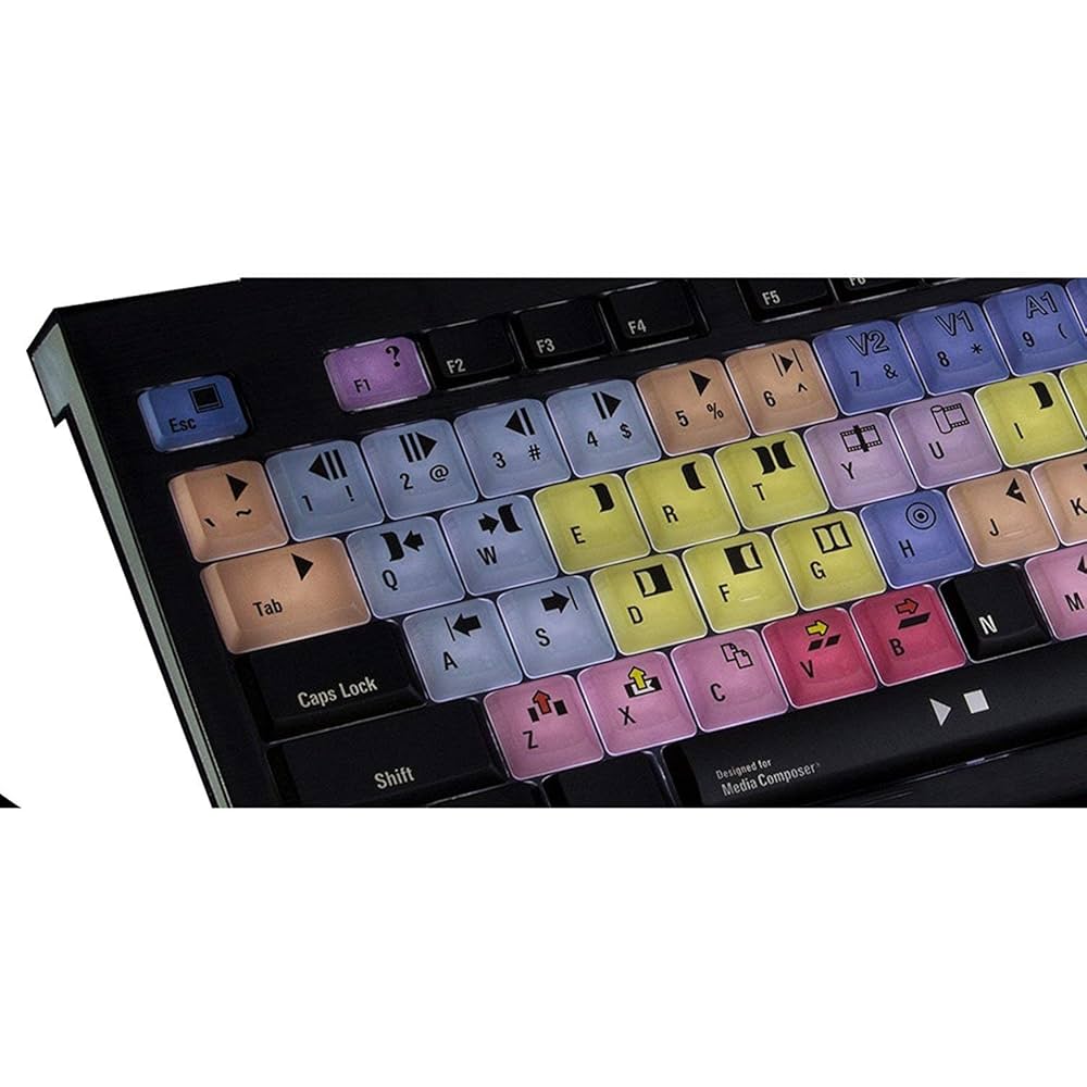 Amazon | Logickeyboard キーボード Avid Media Composer