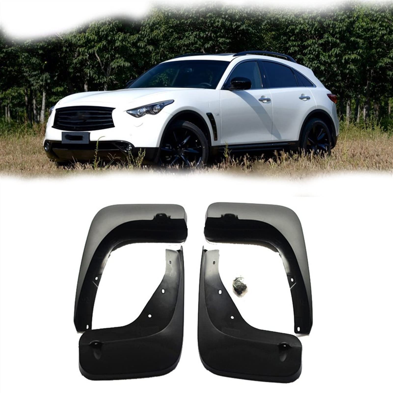 Garde-boue Infiniti FX QX70 roulez serein sur routes humides ou boueuses
