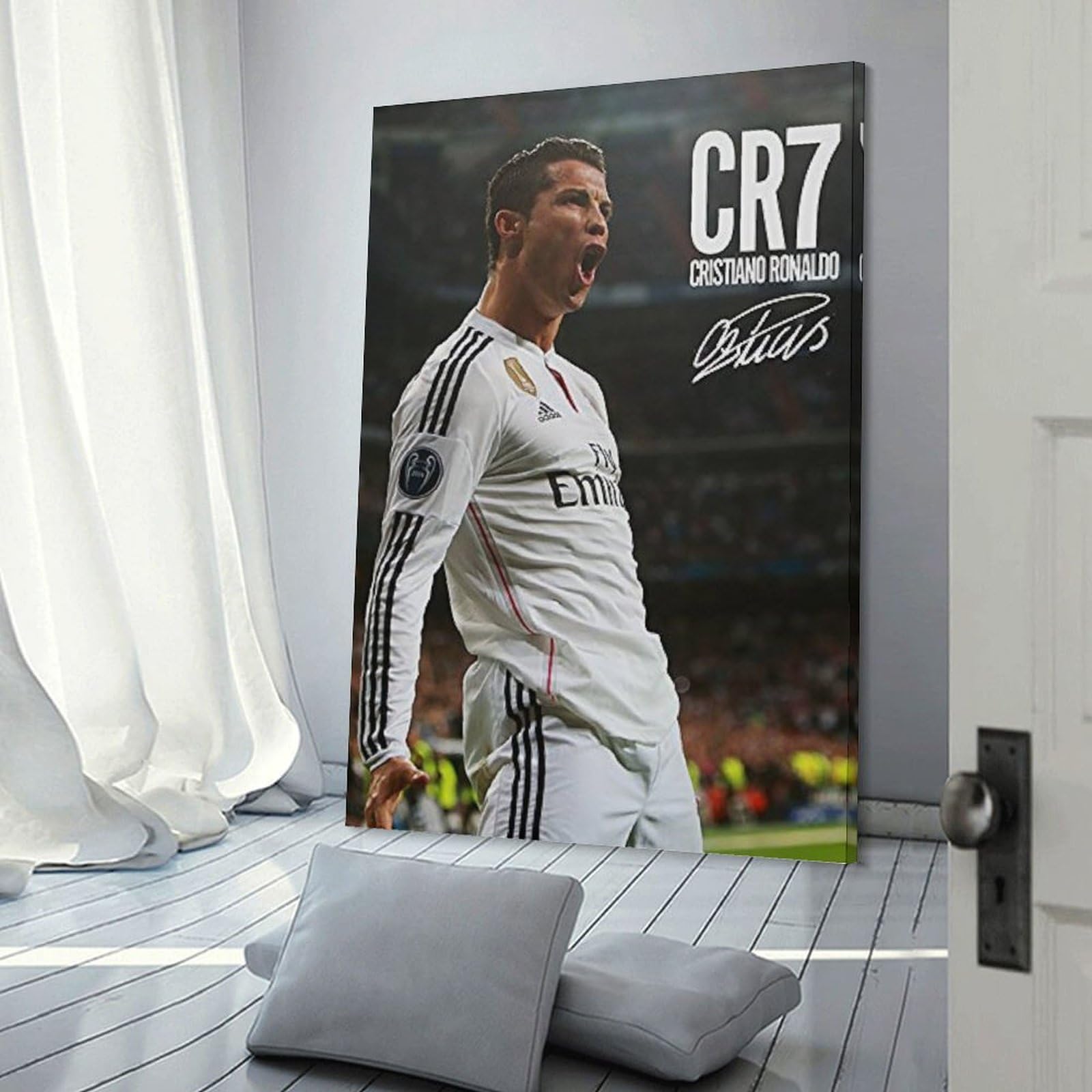 Amazon.co.jp: 映画ポスター、クリスティアーノ ロナウド レアル