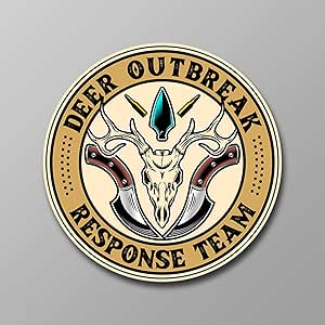 Amazon.com - Wildlife Hunting Stickers Set - Deer, Hog, Duck, Coyote ...