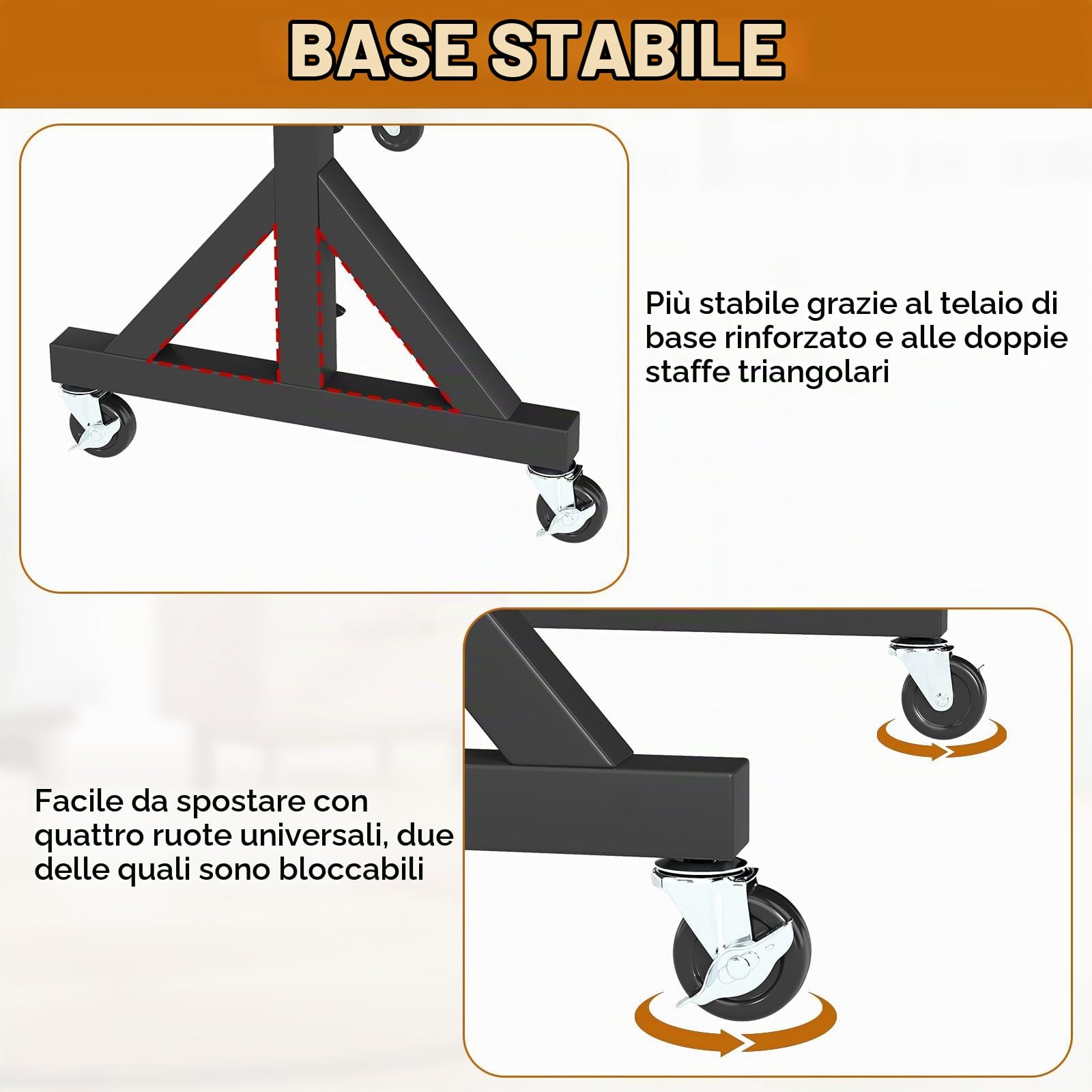 tonchean Espositore per pannelli forati con ruote, in metallo resistente, con 30 ganci, per garage, negozi al dettaglio, officine, mostre artigianali