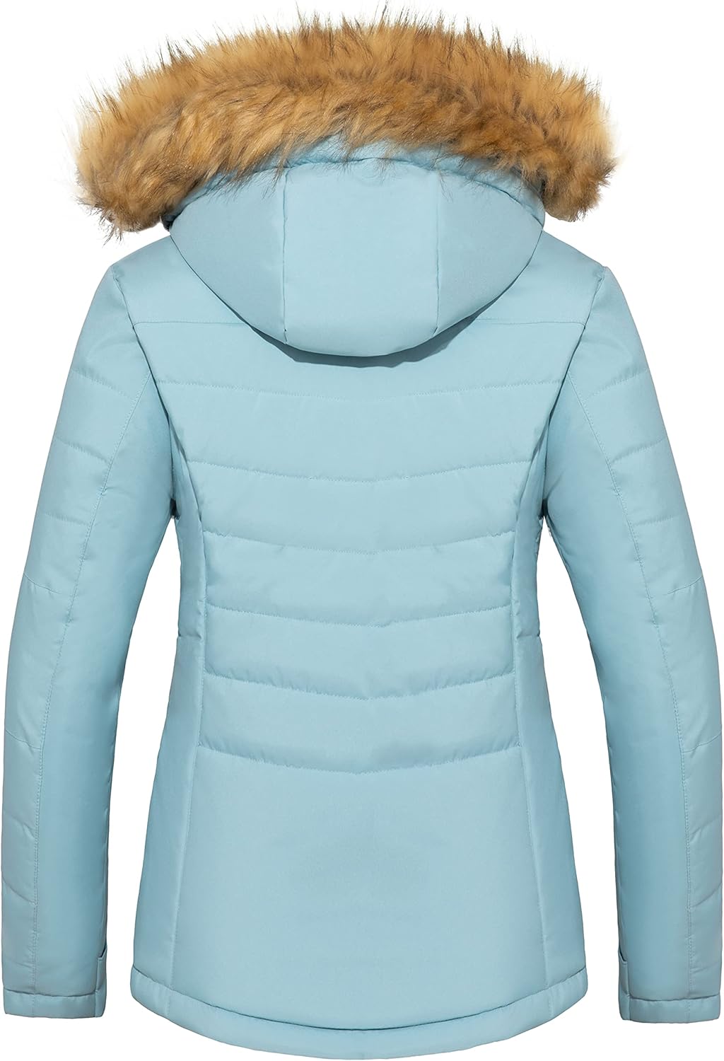 wantdo Women's Waterproof Ski Jacket Hooded Snow Coat Mountain Winter Parka Snowboarding Jackets - Image 2