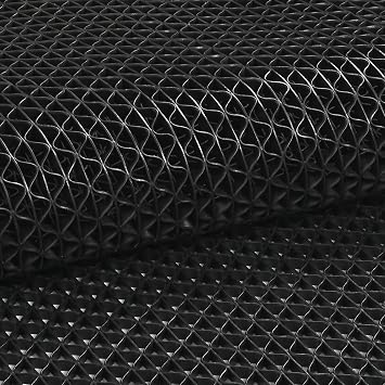 jxgzyy Commercial Drainage Mat Non Slip Floor Matting 3x16.4, Black