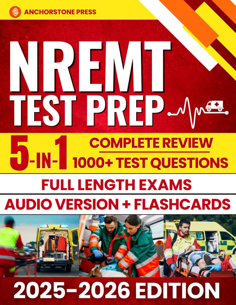 NREMT Test Prep: A 2-Week Study Protocol to Confidently Pass the Exam on Your First Try and Jumpstart Your EMT Career | Comprehensive Review & Targeted Practice with Hands-On Scenarios and Exam Mocks
