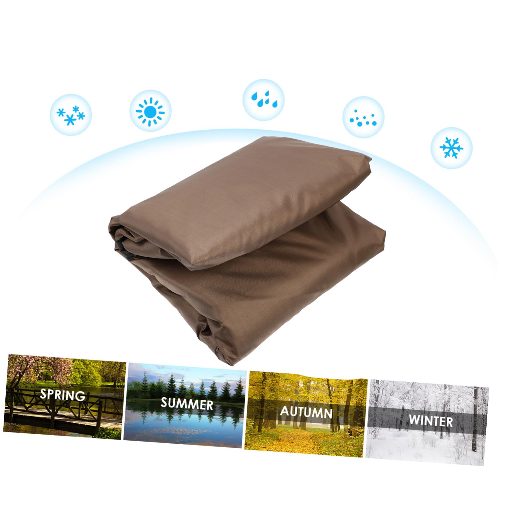 Happyyami Vogelkäfigabdeckung aus Polyester für Außenbereich Schutz für Papageien und Wellensittiche
