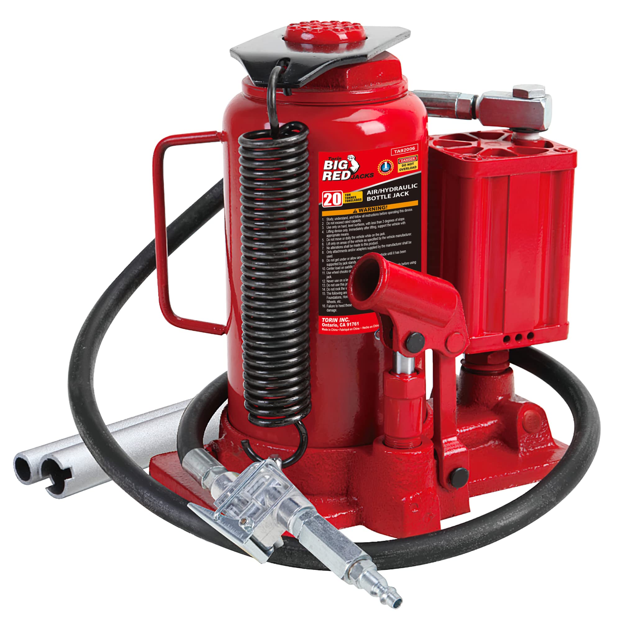 Buy BIG RED TA92006 Torin Pneumatic Air Hydraulic Bottle Jack with
