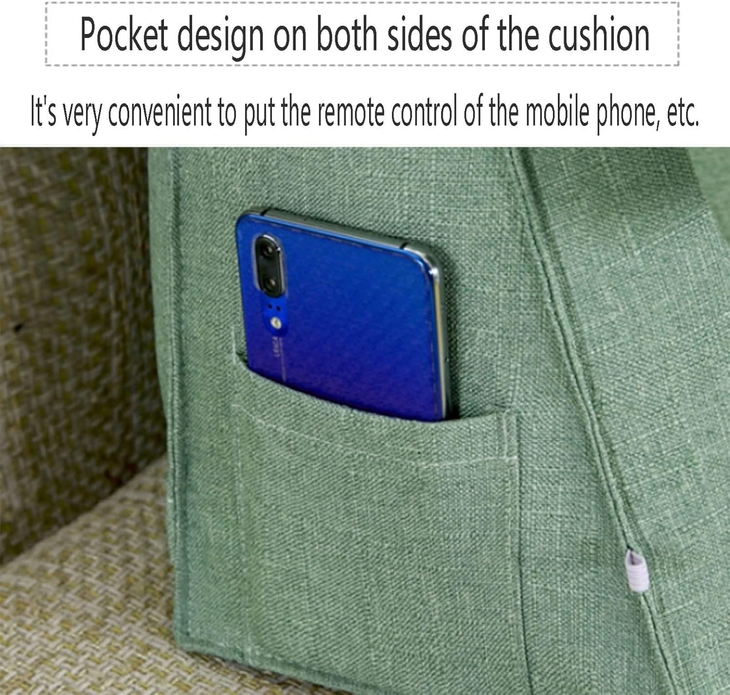 Back Support Pillow for Bed, Reading Pillows, Fatigue-reducing Headrests, Indoor Sofa Wedge Pillows, Comfortable and Skin-Friendly (Color : White, Size : 150 * 80 * 20cm)