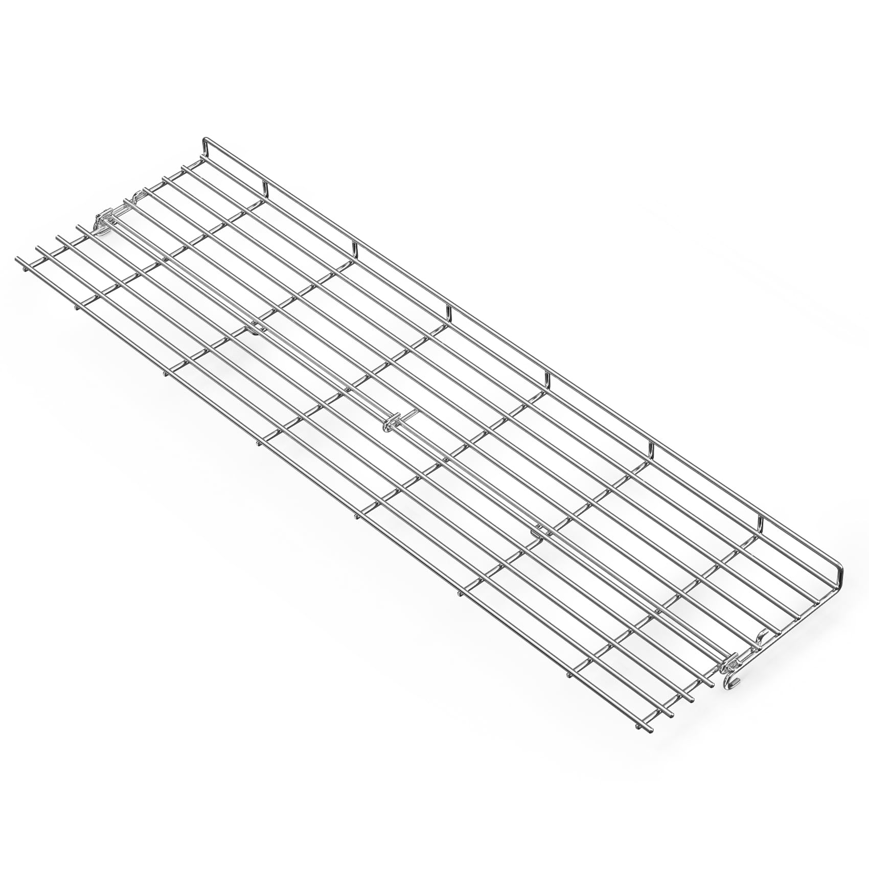 onlyfire Grille de réchauffement en INOX pour Weber Barbecue à Gaz Série Genesis II 400 et Genesis II E/S/SE-410, II E/S-435, Pièce de Rechange pour Weber 66045