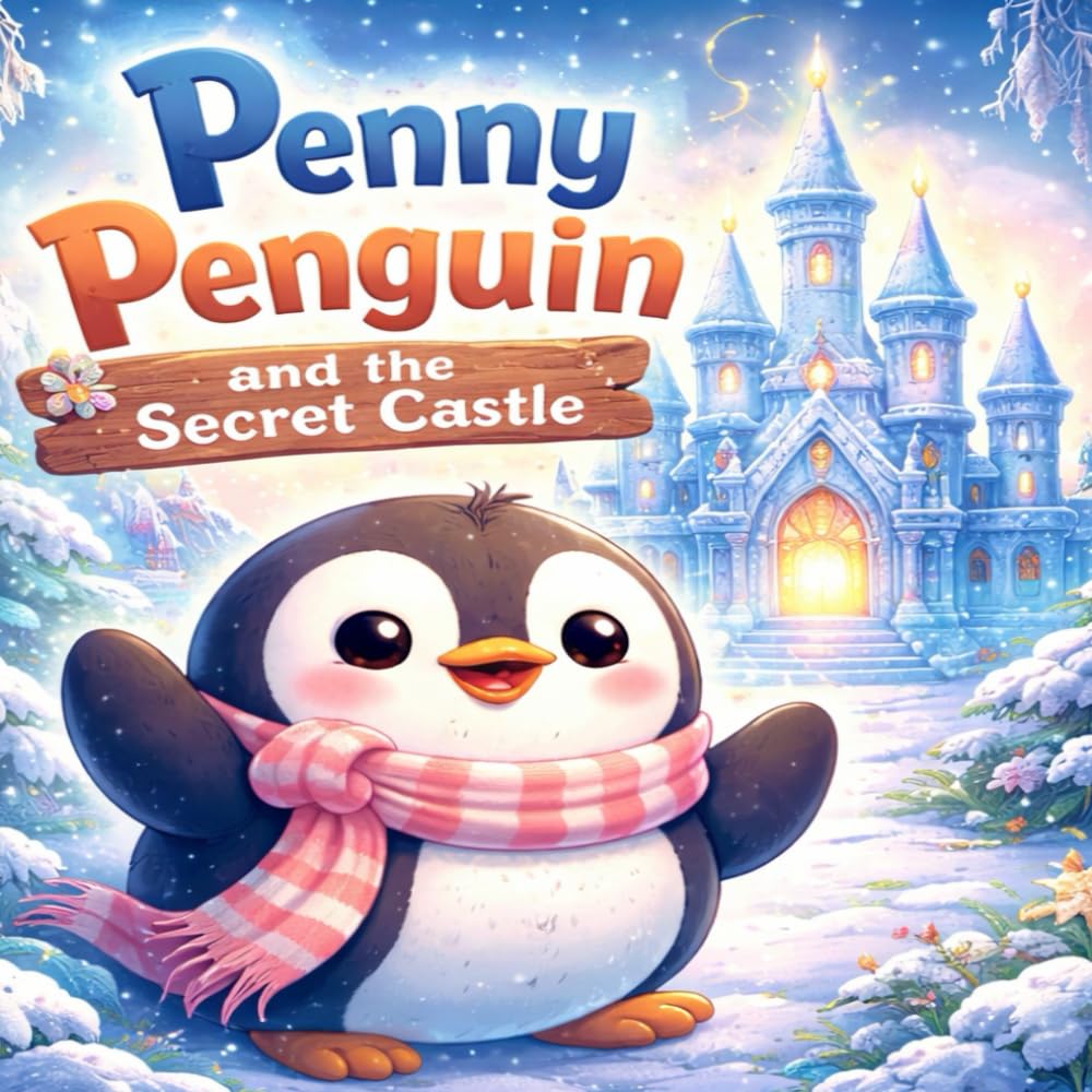Penny Penguin’s Secret Castle: Heartwarming Bedtime Story About Kindness, Courage, and Friendship (Works very well for Amazon search + parents)