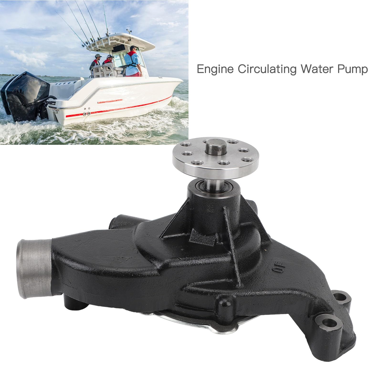Pompa 'acqua Circolante del Motore, Sostituzione di Mercruiser 4.3 5.0 5.7 6.2L 350 305, con Girante Direzionale BI in Ottone, Ideale per il Ristrutturazione, Adatta a Mercruiser
