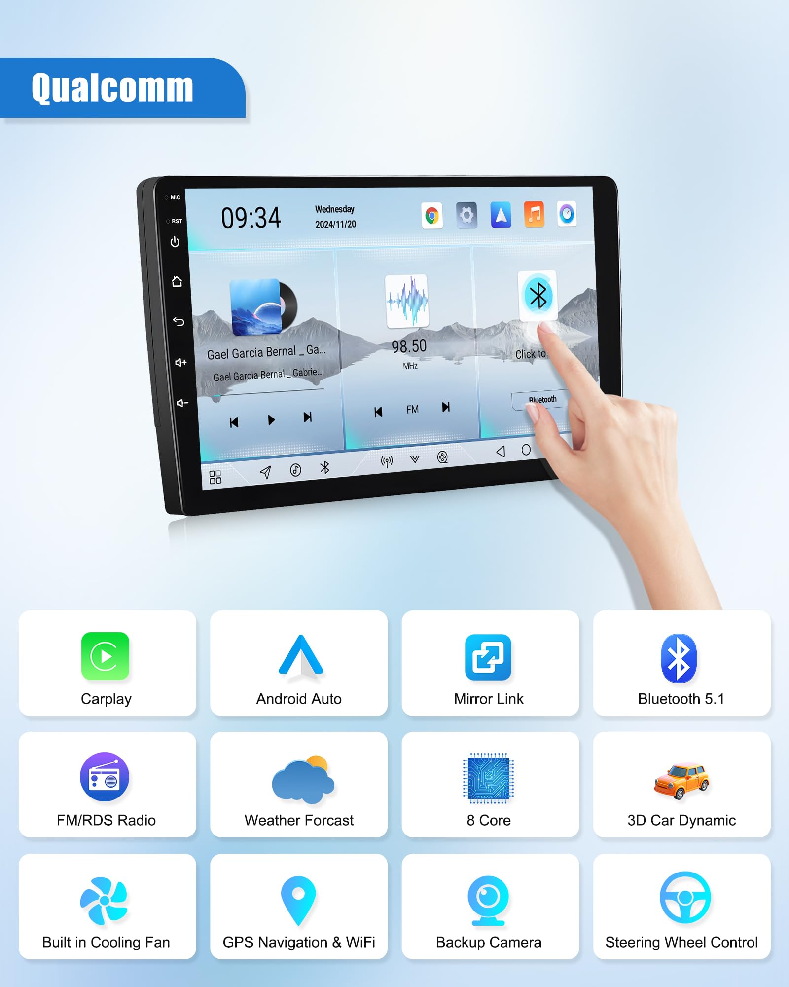 ANDROID - drummer67kai Amazon.com: 4+64GB Android 13 Car Stereo with Wireless