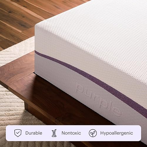 Miniatura 2 de Colchón Purple Plus tamaño Queen - 11" GelFlex Grid, espuma de confort premium, mejor que la espuma viscoelástica, temperatura neutra, receptivo,