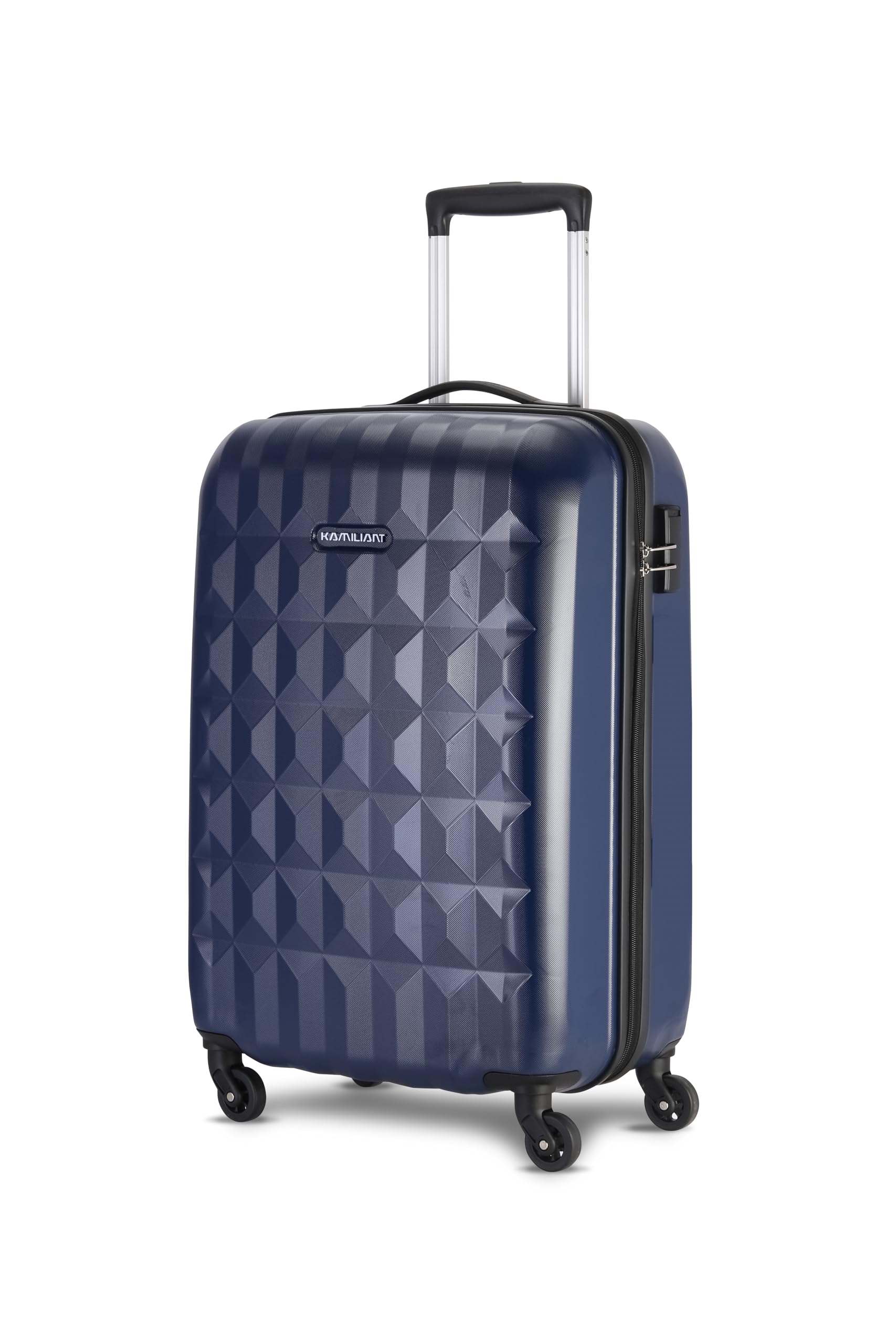kamiliant Polypropylene by American Tourister Large Check-in Hard Shell 4 Wheels Spinner Suitcase Luggage (76 Cm) - KAM Spectrum SP 76CM-Midnight Blue-picture-16