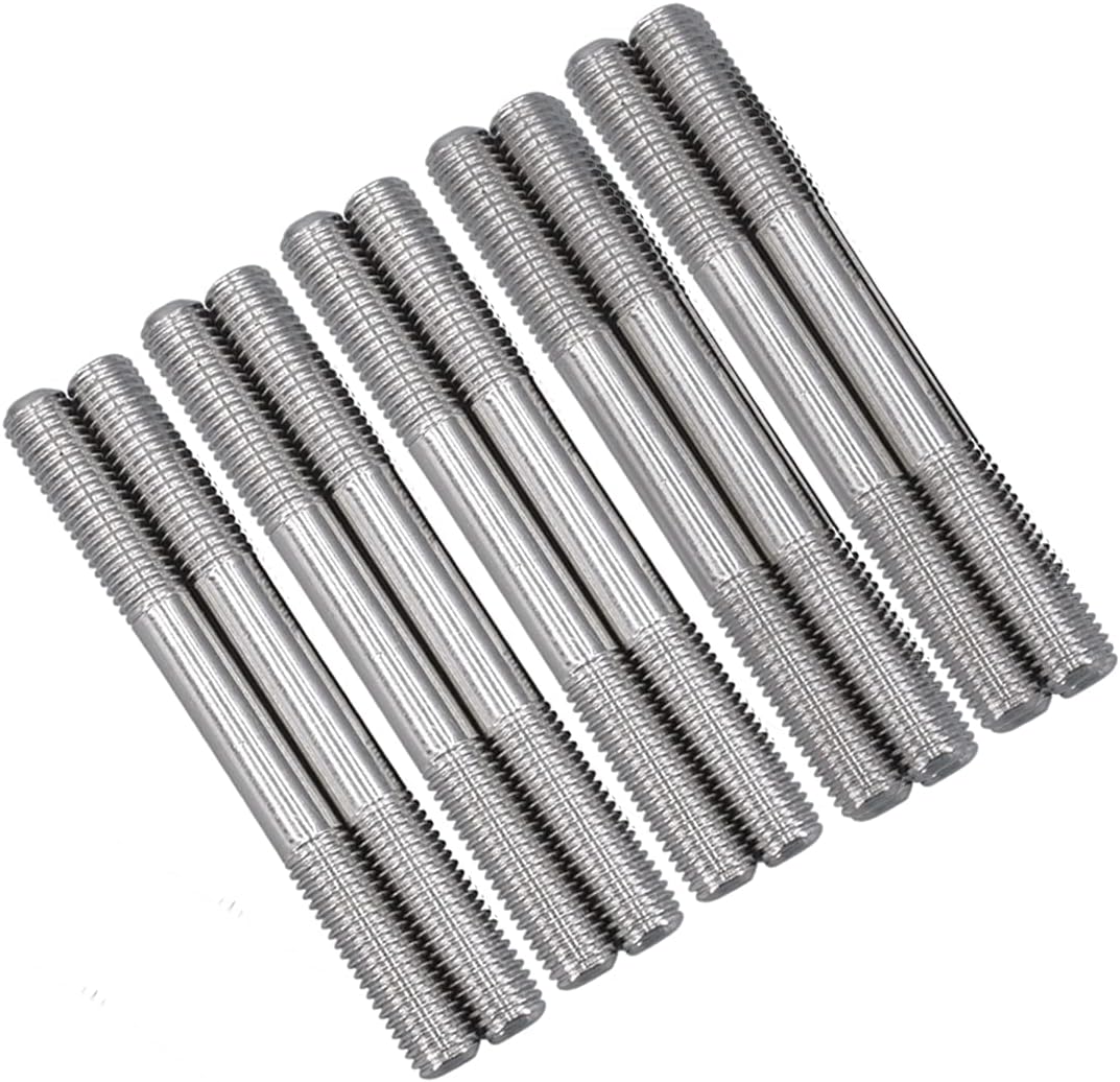 Vis Goujons Filetés Double Extrémité M3 à M16 - Acier Inox 304, Longueurs 20-250mm !